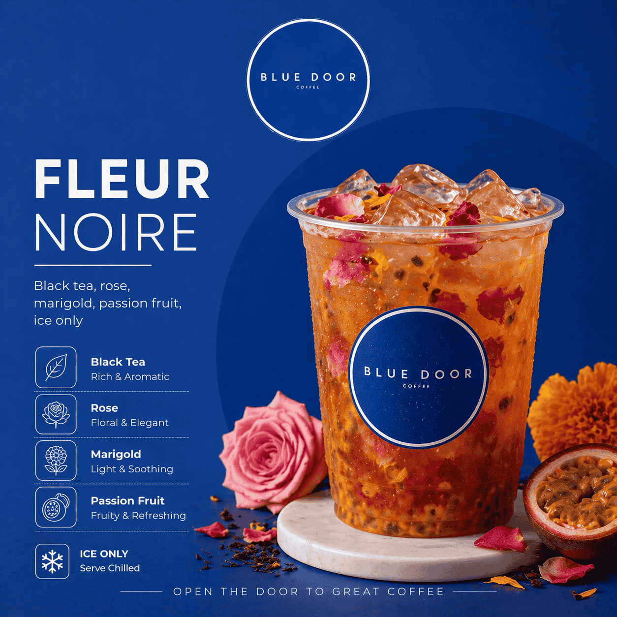 Fleur Noire Blue Door Coffee